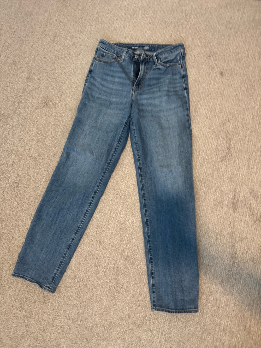 Old Navy Women's Medium Blue OG Loose size 8 regular